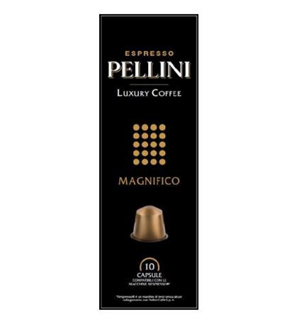 PELLINI Kávékapszula, Nespresso® kompatibilis, 10 db, PELLINI, "Magnifico"