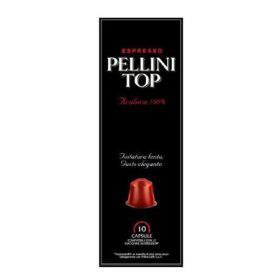   PELLINI Kávékapszula, Nespresso® kompatibilis, 10 db, PELLINI, "Top"