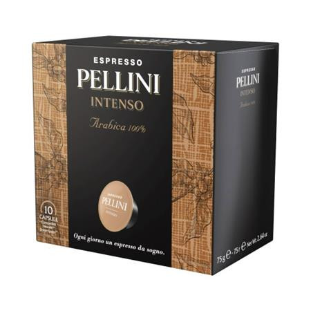 PELLINI Kávékapszula, Dolce Gusto kompatibilis, 10 db, PELLINI, "Intenso"