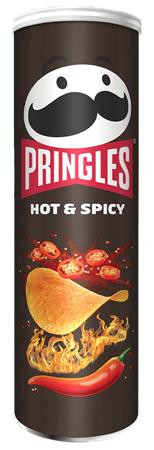 PRINGLES Chips, 165 g, PRINGLES, csípős