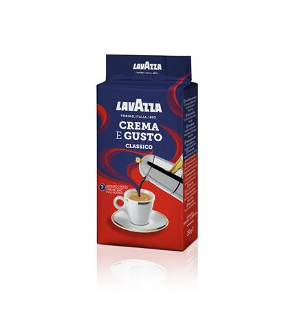 LAVAZZA Kávé, pörkölt, őrölt, 250 g, LAVAZZA "Crema e Gusto"