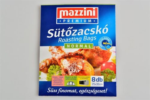 MAZZINI Sütőzacskó, normál, 8 db, 25x38 cm, MAZZINI "Premium"