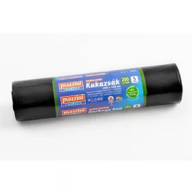   MAZZINI Nagykukazsák, extra erős, 200 l, 5 db, 100x120 cm, 40 µ, MAZZINI "Premium", fekete