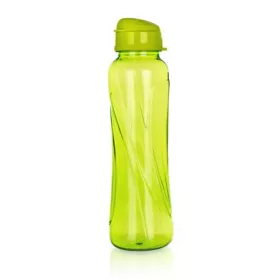 . Kulacs, 610 ml, műanyag, világos zöld, "Slim"