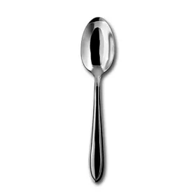   . Mokkáskanál, rozsdamentes acél, 11,5 cm, 12 db-os szett, "Time"