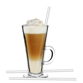 . Szívószál, egyenes, lebomló, 100 db-os, 23 cm