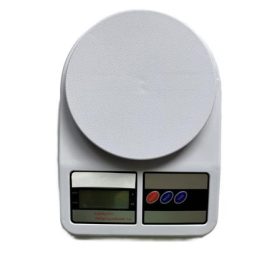 . Konyhai mérleg, digitális, 7 kg terhelhetőség, fehér