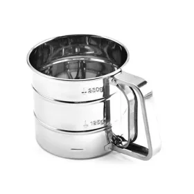 . Porcukorszóró, 250 ml, inox