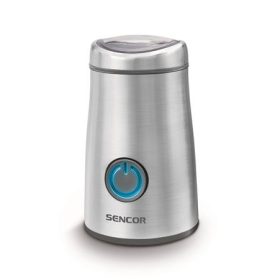   SENCOR Kávédaráló, 50 g őrölt kávé kapacitás, SENCOR, króm