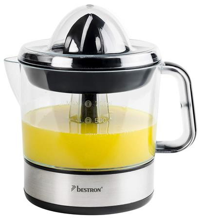 BESTRON Citrus facsaró, 0,7 l, BESTRON, fekete-inox