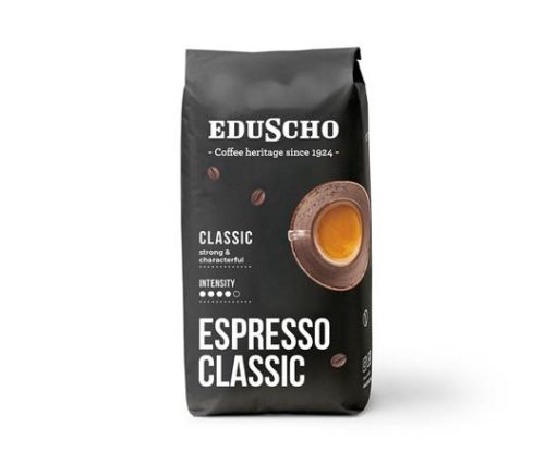 EDUSCHO Kávé, pörkölt, szemes, 1000 g, EDUSCHO "Espresso Classic"