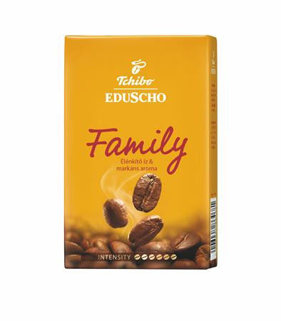 TCHIBO Kávé, pörkölt, őrölt, vákuumos csomagolásban, 250 g,  TCHIBO "Family"