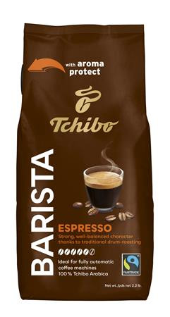 TCHIBO Kávé, pörkölt, szemes, 1000 g, TCHIBO "Barista Espresso"