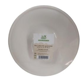   . Gulyás tányér, PLA, lebomló, 710 ml, 21 cm, 20 db, fehér