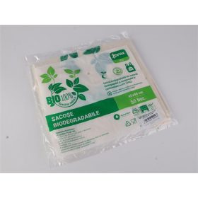   . Ingvállas tasak, közepes, BIO, lebomló, 26x48+2x7 cm, 50 db, "Party"