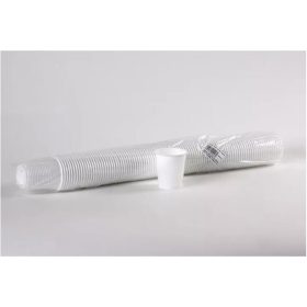 . Műanyag pohár, 1 dl, 100 db, "Party", fehér