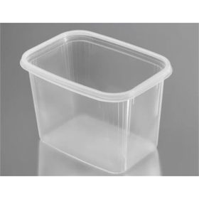   . Műanyag tál, lezárható, 1000 ml, 50 db "Svéd"