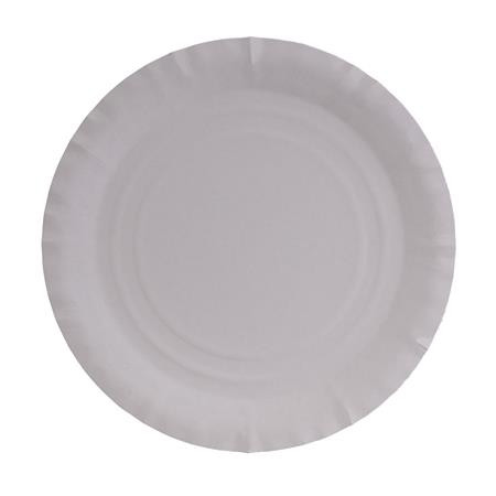 VICTORIA FACILITY Papírtányér, kerek, 25 cm átmérő, VICTORIA FACILITY