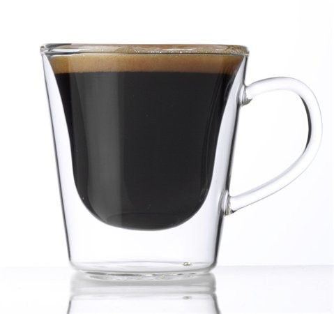 . Espressos csésze, duplafalú, 12cl, 2db-os szett, "Thermo"