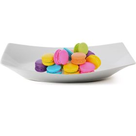   ROTBERG Süteményes-, kínálótál,ROTBERG, fehér, négyszögletes, 33 cm ROTBERG, "Quadrate", fehér