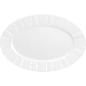   ROTBERG Süteményes-, kínálótál, ROTBERG, fehér, 33 cm ROTBERG, "Oslo", fehér