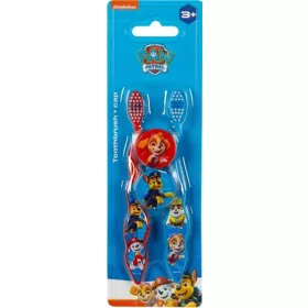   . Fogkefe, gyerekeknek, puha, 2 db, kupakkal, 3+, "Paw Patrol"