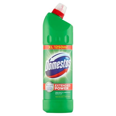 DOMESTOS Általános fertőtlenítőszer, 1,25 l, DOMESTOS "Extended Power", fenyő