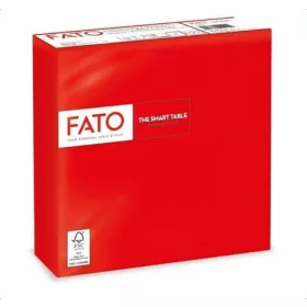   FATO Szalvéta, 1/4 hajtogatott, 33x33 cm, FATO "Smart Table", piros