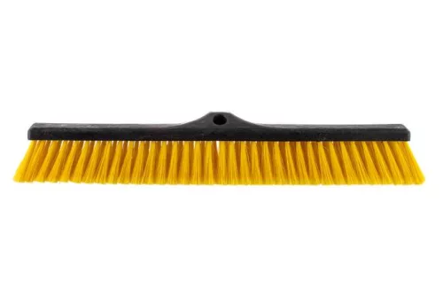 BONUS Tolóseprű, beltéri, műanyag, 60 cm, BONUS "Bollox", sárga
