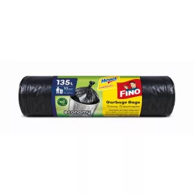   FINO Szemeteszsák, 135 l, 10 db, 70x107 cm, 24 µ, FINO "Economy", fekete
