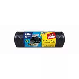   FINO Szemeteszsák, 135 l, 10 db, 70x107 cm, 28 µ, FINO "Power", fekete
