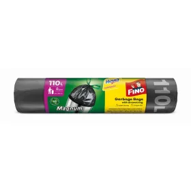   FINO Szemeteszsák, önzáró szalagos, 110 l, 8 db, 60x100 cm, 30 µ, FINO "Magnum", fekete