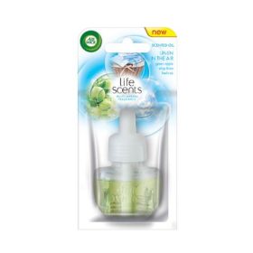   AIR WICK Illatosító készülék utántöltő, elektromos, 19 ml, AIR WICK "Life scents", frissen mosott ruha