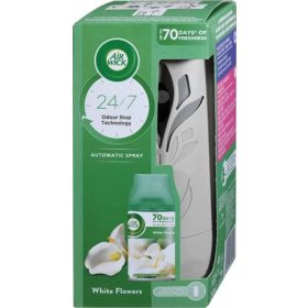   AIR WICK Illatosító készülék, automata, 250 ml, AIR WICK "Freshmatic", frézia és jázmin
