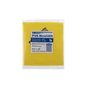   BONUS Törlőkendő, mikroszálas, univerzális, 40x34 cm, BONUS "PVA MicroCLOTH", sárga