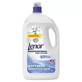 LENOR Öblítő, 4 l, LENOR "Sensitive Cotton"