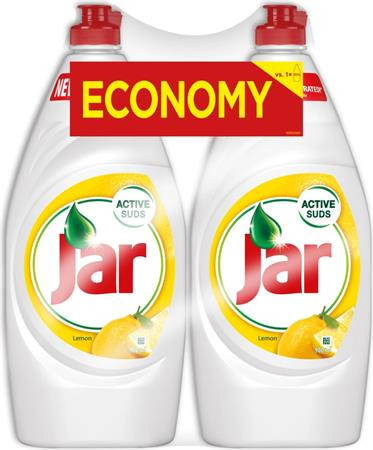 JAR Mosogatószer, duopack, 2x900 ml, JAR, citrom