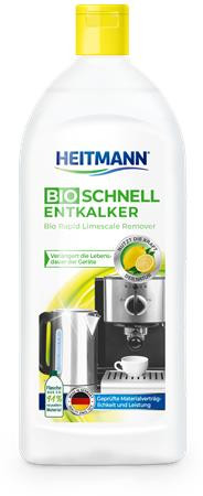 HEITMANN Vízkőoldó folyadék, háztartási gépekhez, 250 ml, HEITMANN "Bio"
