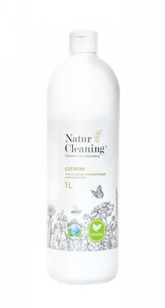 NATURCLEANING Mosogatószer koncentrátum, 1 l, NATURCLEANING, citrom
