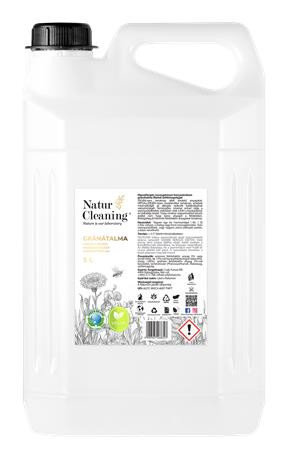 NATURCLEANING Mosogatószer koncentrátum, 5 l, NATURCLEANING, gránátalma