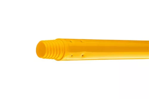 BONUS Nyél, menetes, alukróm, 140 cm, BONUS "Heavy Duty", sárga