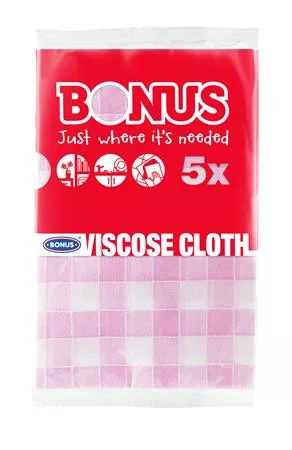 BONUS Mosogatókendő, viszkóz, 5 db, BONUS
