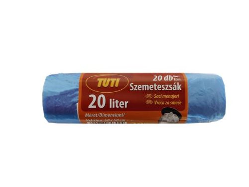 TUTI Szemeteszsák, 20 l, 20 db, TUTI