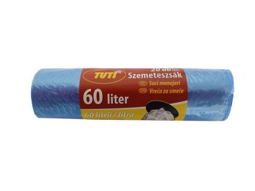 TUTI Szemeteszsák, 60 l, 20 db, TUTI