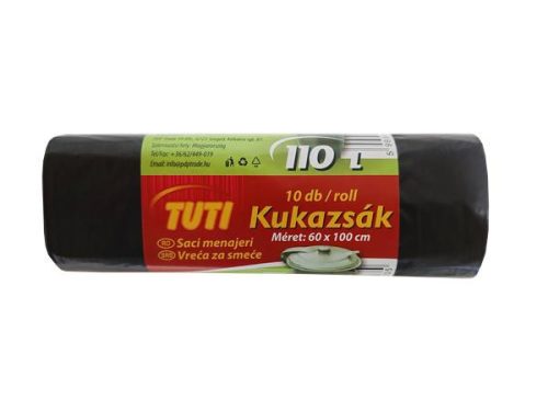 TUTI Szemeteszsák, 110 l, 10 db, TUTI