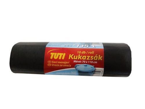 TUTI Szemeteszsák, 135 l, 10 db, TUTI