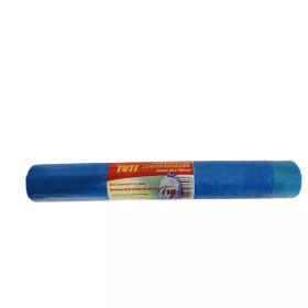   TUTI Szemeteszsák, zárószalagos, 110 l, 10 db, 60x100 cm, 23 µ, TUTI, kék