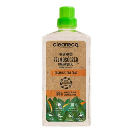 CLEANECO Felmosószer, organikus, 1 l, CLEANECO, narancs