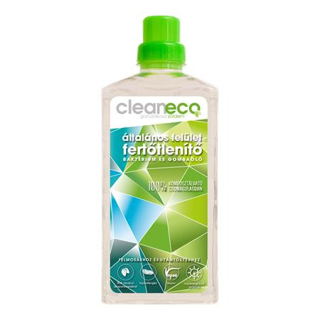 CLEANECO Általános felület fertőtlenítőszer, 1 l, CLEANECO