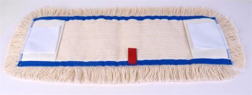 . Lapos felmosó huzat, zsebes-füles, pamut, 50 cm